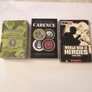 US Military Book Lot